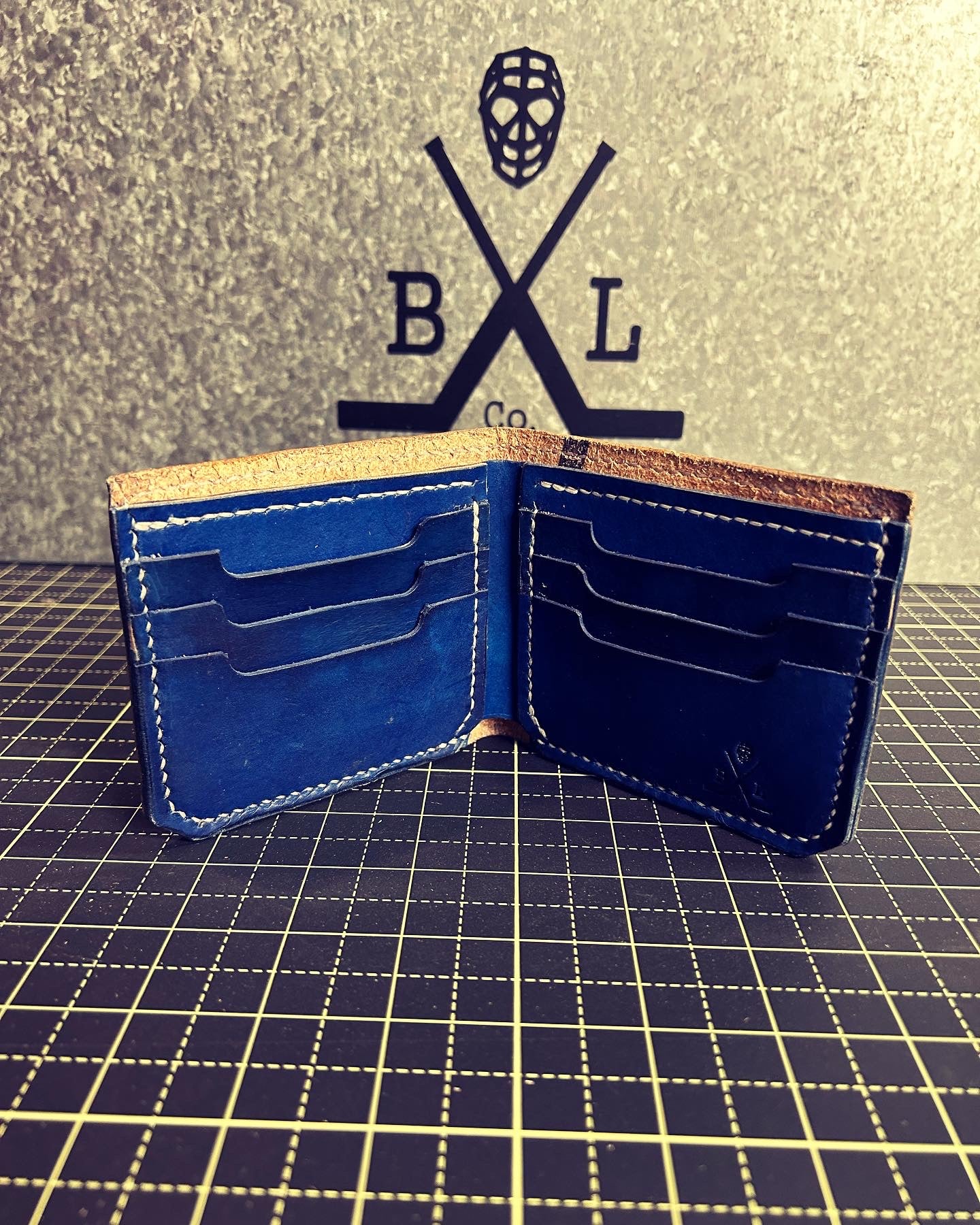 Hand carved custom wallet